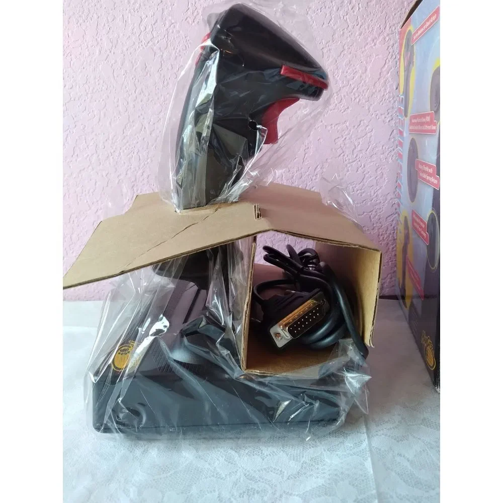 High Precision PC Gaming Joystick Controller Flight Simulator Compatible NIB‎